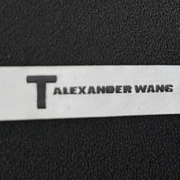 T by Alexander Wang Asymmetric Peplum Blouse - Picture 2 of 8